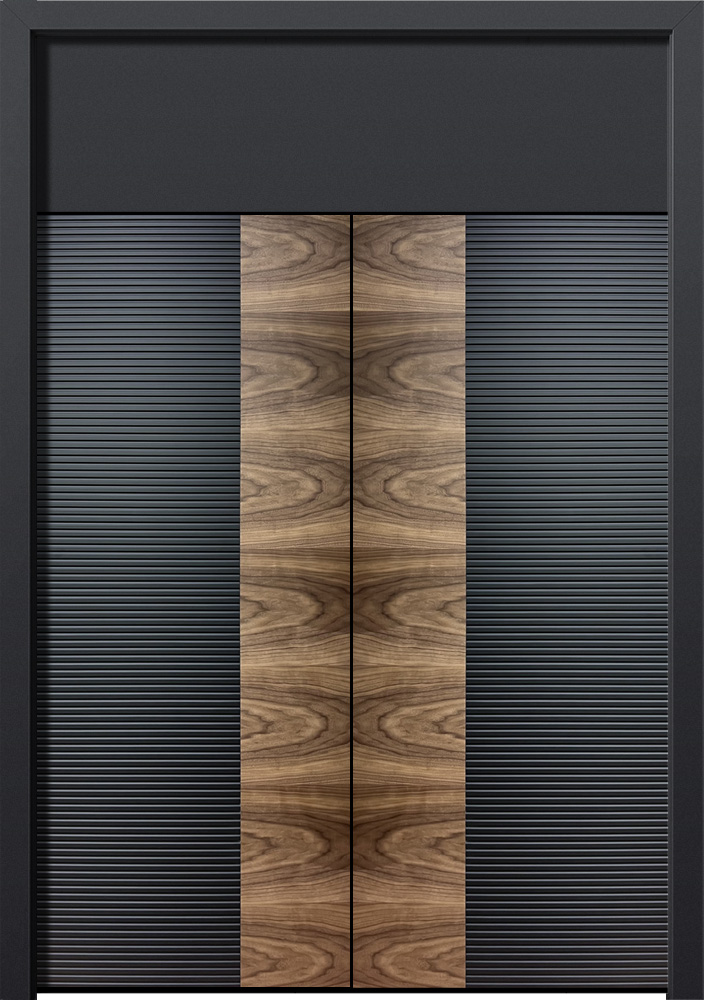 Эмаль с фрезеровкой 17.01 Ral 9005 ДСФ