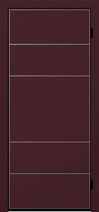 Светлая недорогая одностворчатая стальная дверь Penta 198760 в Химках