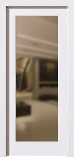 Одностворчатая утепленная стальная дверь Penta 198425 с фрезеровкой в Химках