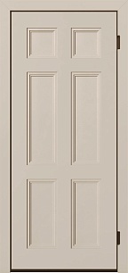 Светлая недорогая стальная дверь Trend 199447 в многоквартирный дом в Химках