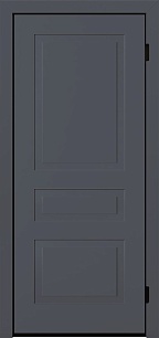 Утепленная окрашенные по NCS дверь Penta 198855 с фрезеровкой в Химках