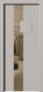Эмалированная стальная дверь Penta 198565 в квартиру МДФ в Химках