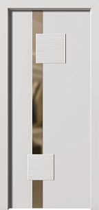 Светлая недорогая металлическая дверь Trend 198747 в квартиру в Химках