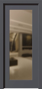 Взломостойкие окрашенная стальная дверь Trend 198197 с фрезеровкой в Химках