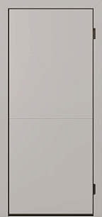 Металлическая дверь Next 198789 крашенные по Ral с повышенной звукоизоляцией с зеркалом в Химках