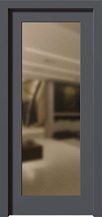 Шумоизоляционная железная дверь Next 199429 крашенные по Ral  с зеркалом в Химках