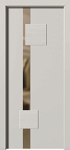 Эмалированная металлическая дверь Trend 199387 в квартиру МДФ в Химках