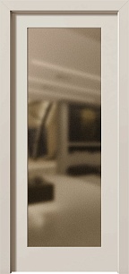 Взломостойкие окрашенные по NCS дверь Trend 197327 с зеркалом в Химках